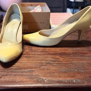 Anne Klein Women's Yellow Heels